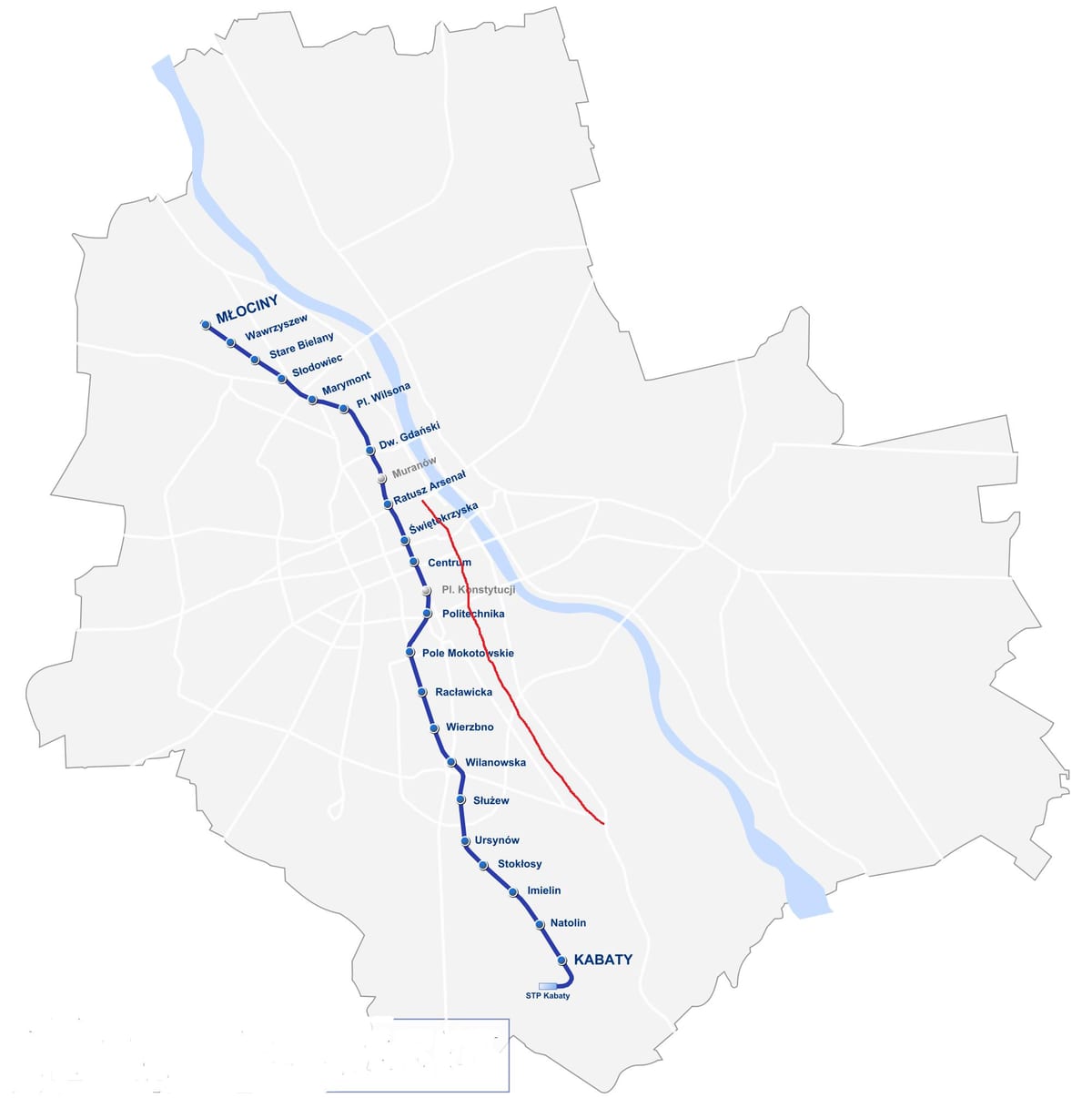 地图华沙皇家路线 