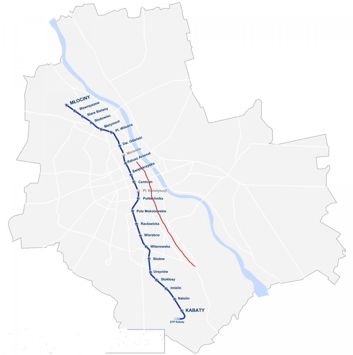 地图华沙皇家路线 