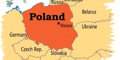 波兰首都地图